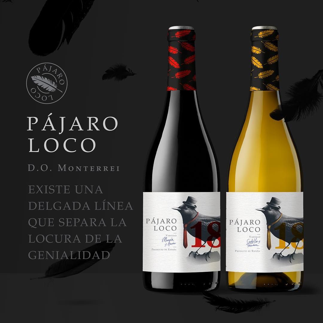 Vino Blanco Pájaro Loco Godello 2023 - Vinogrande