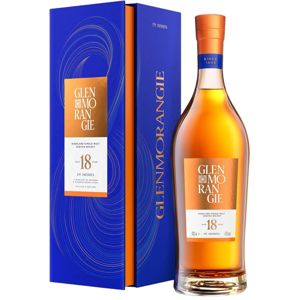 Bottle of Glenmorangie Infinita 18 Anos