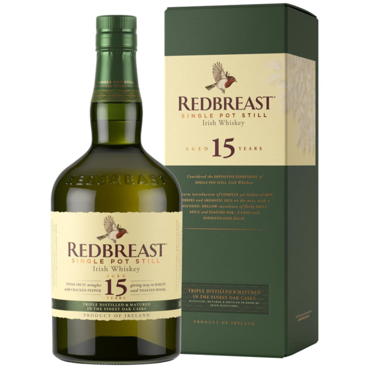Bottle of Redbreast 15 Anos