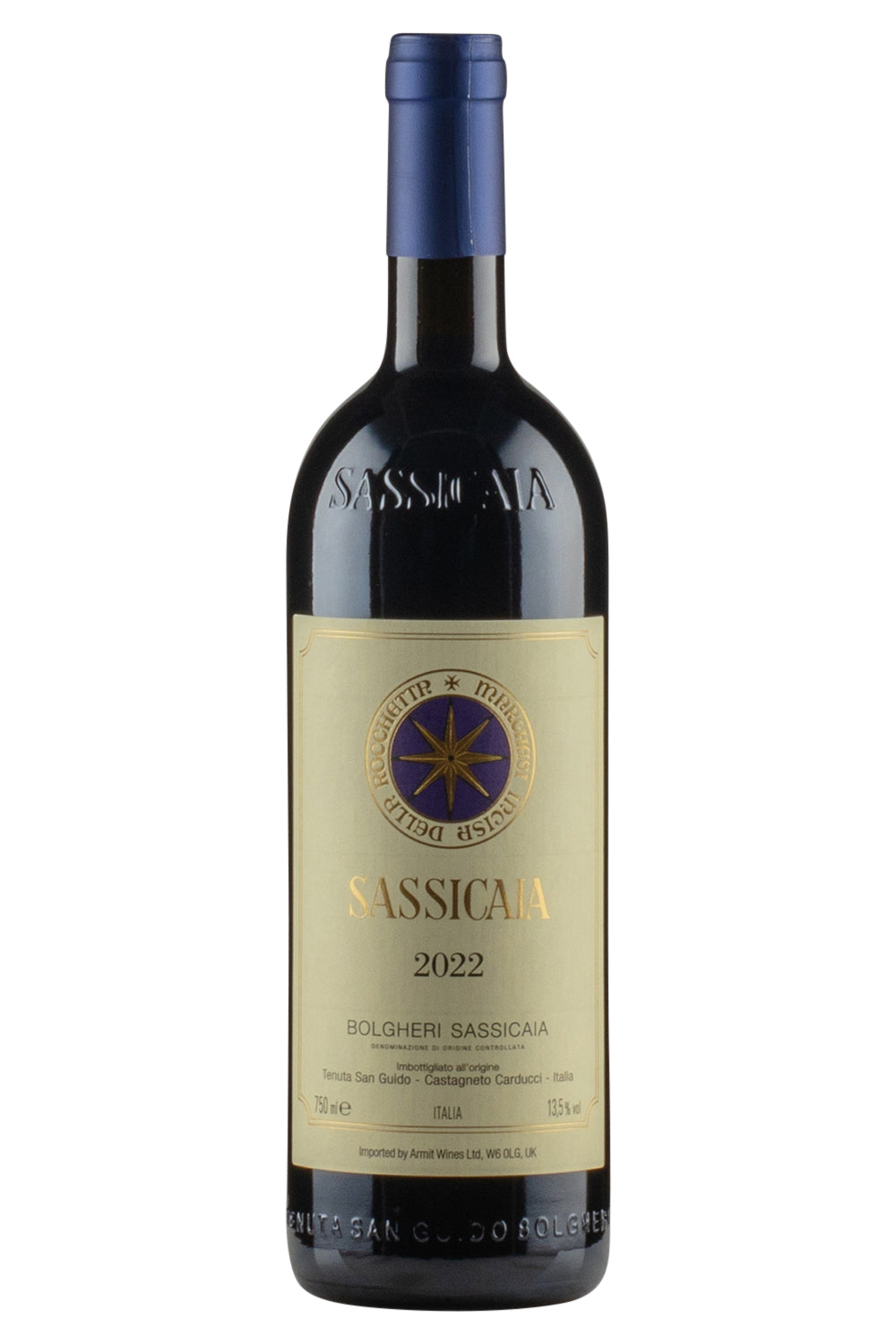 Botella de Sassicaia 2022