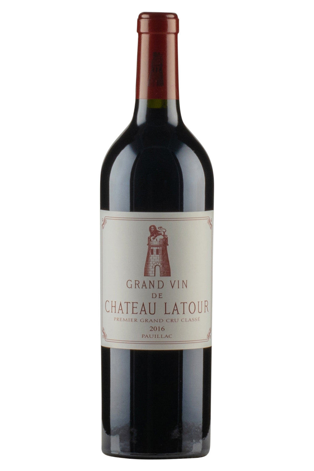 Botella de Château Latour 2016