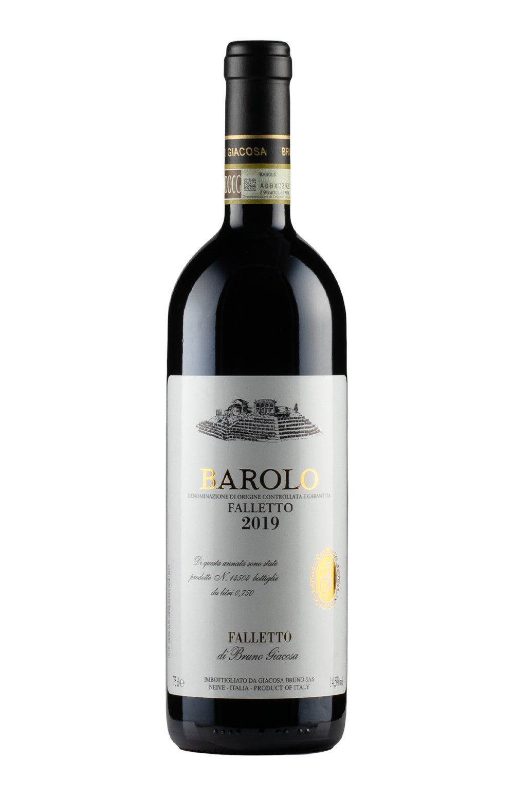 Bottle of Bruno Giacosa Barolo Falletto 2019