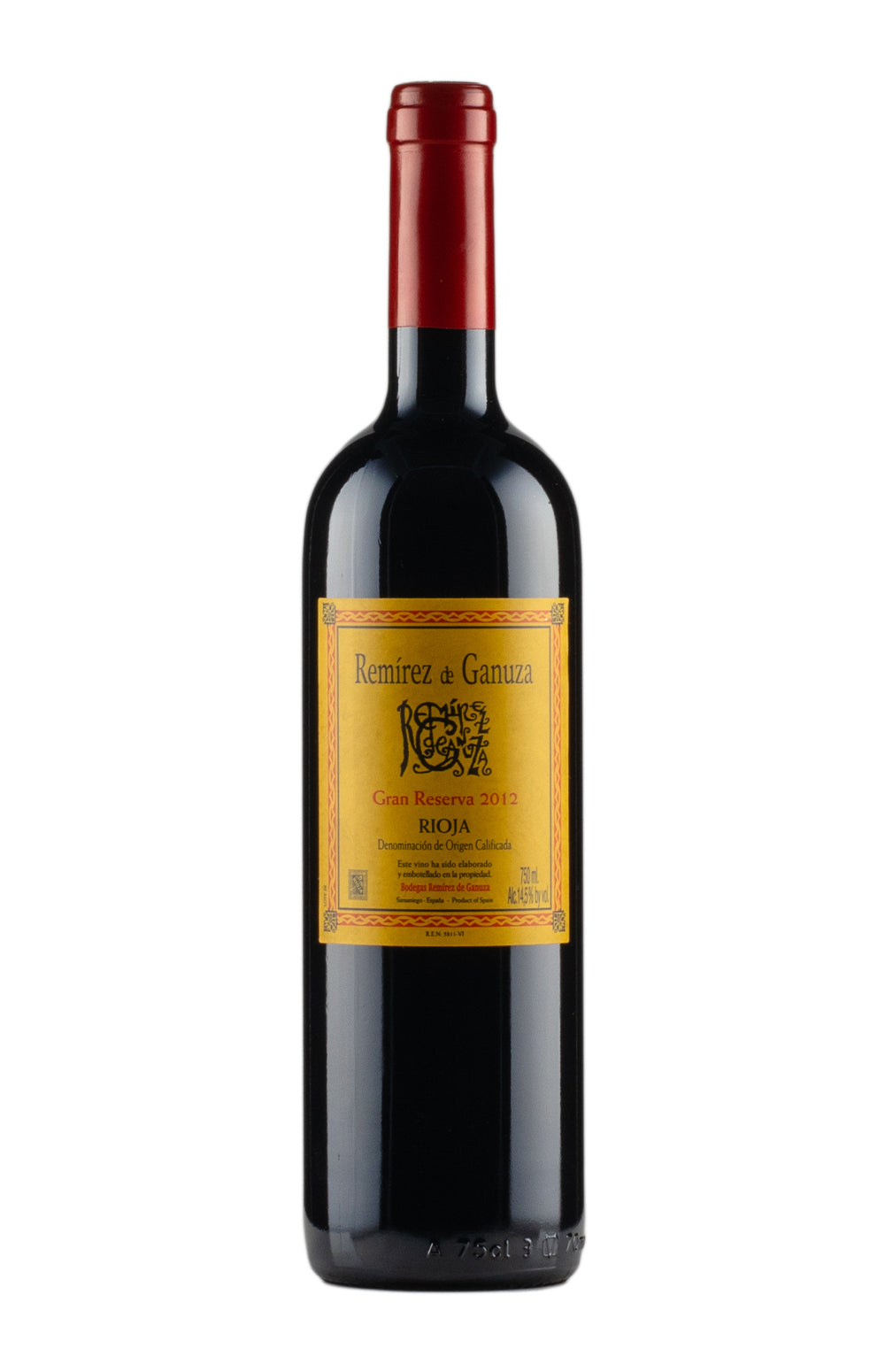 Remírez de Ganuza Gran Reserva 2012