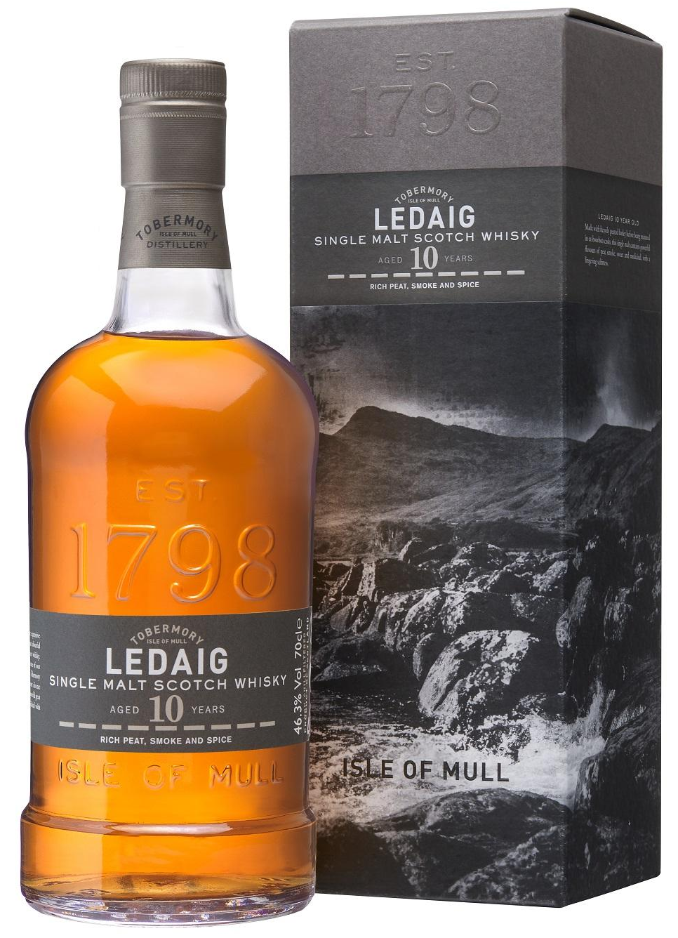 Botella de Ledaig 10 Anos