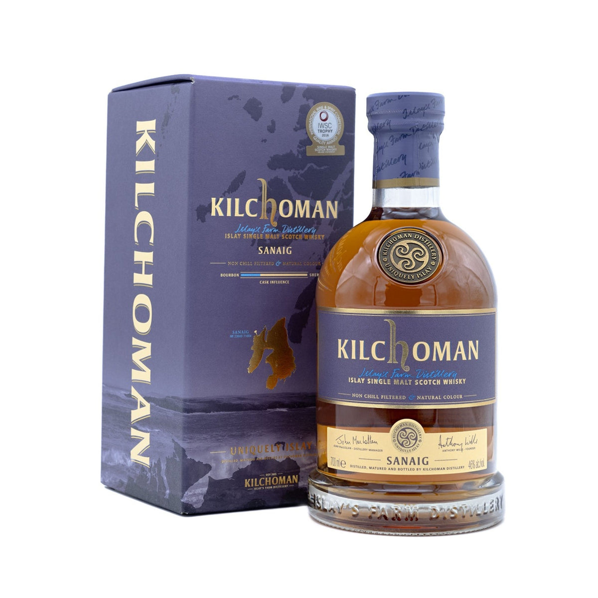 Bottle of Kilchoman Sanaig