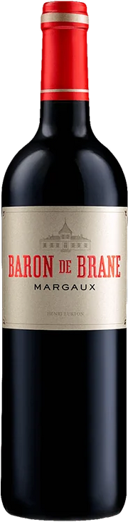 Garrafa de Baron de Brane Margaux 2021 — vinho tinto
