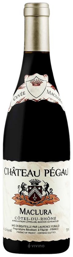 Bottle of Domaine du Pégau Cuvée Maclura tinto 2023, Côtes du Rhône