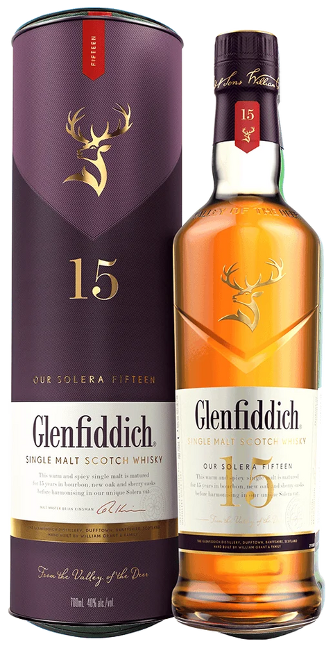 Glenfiddich 15 Anos Single Malt - Vinogrande