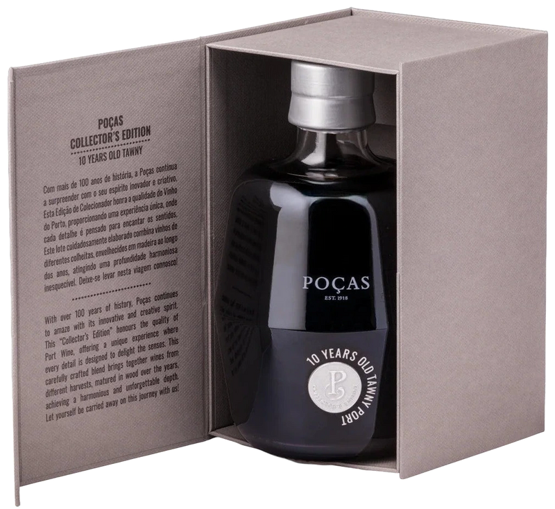 Poças Decanter reserva 10 Anos Old Tawny - 2ª Edição - Vinogrande