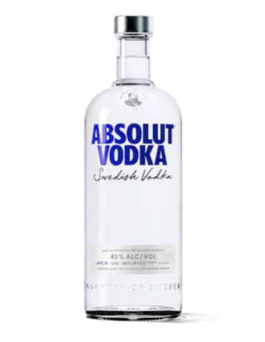 Vodka azul absoluto