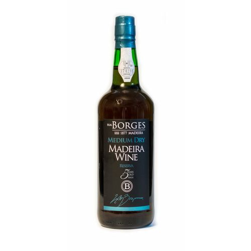 H M Borges Reserva 5 Anos Meio Seco Madeira - Vinhos