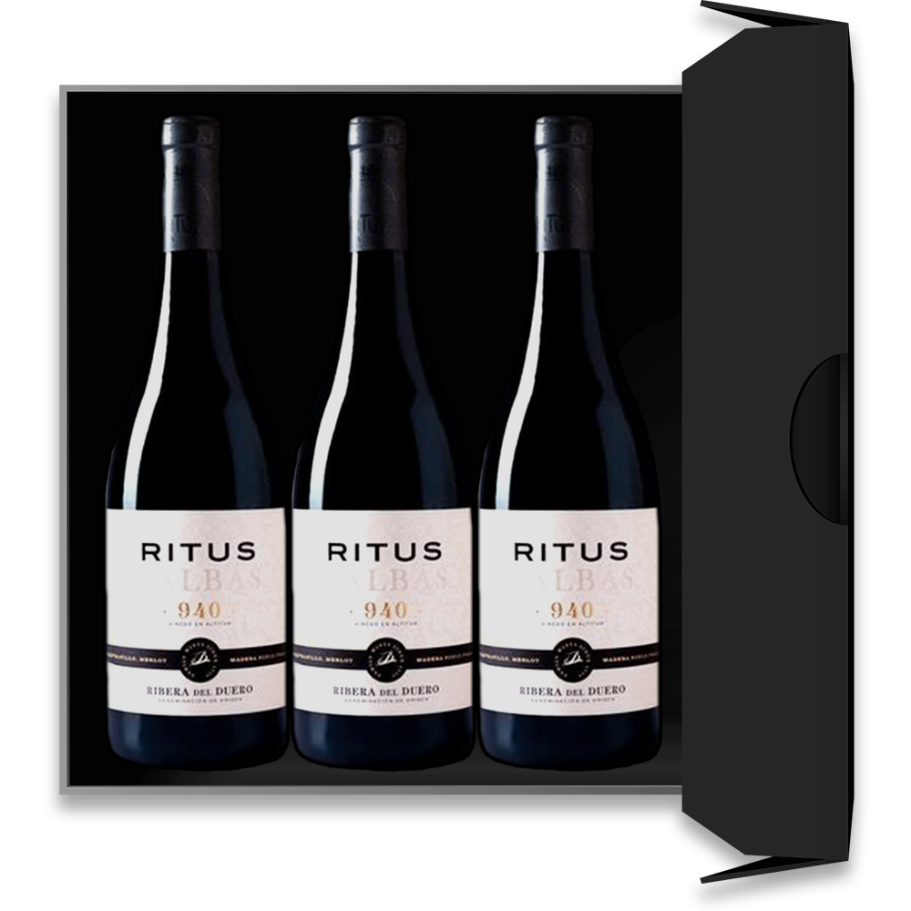 Conjunto de 3 Garrafas de Ritus-940 2019 - Vinogrande