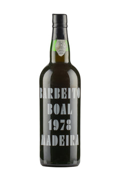 Bottle of Barbeito Boal 1978 Madeira