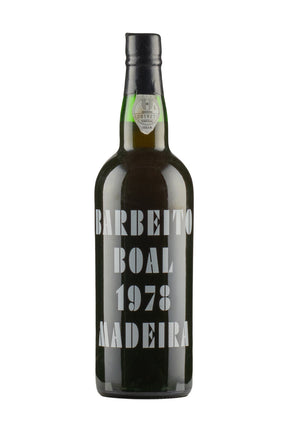 Bottle of Barbeito Boal 1978 Madeira