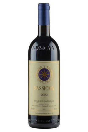 Botella de Sassicaia 2022