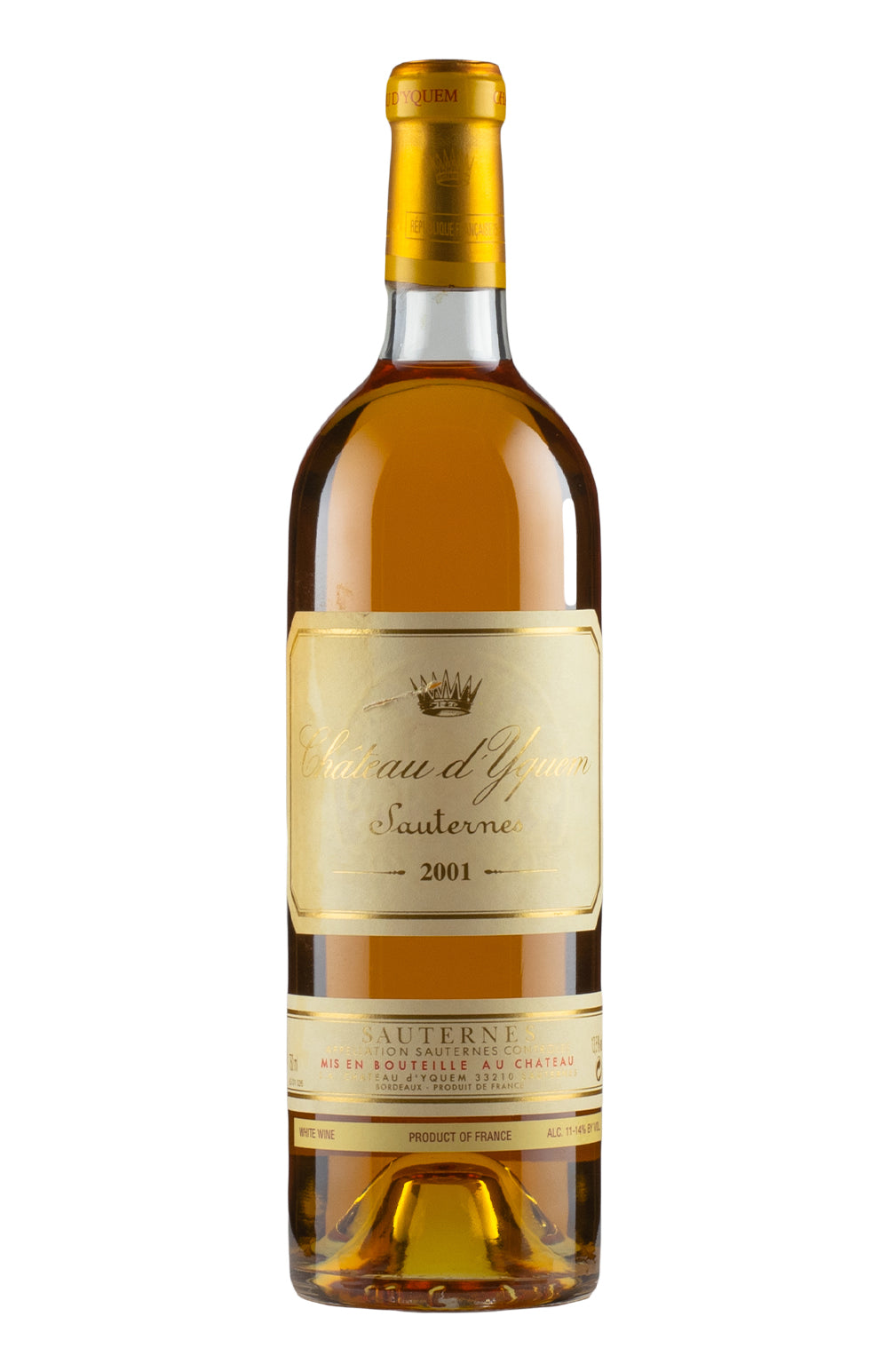 Botella de Château d'Yquem 2001