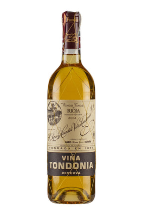 Bottle of López de Heredia Viña Tondonia Reserva Blanco 2014