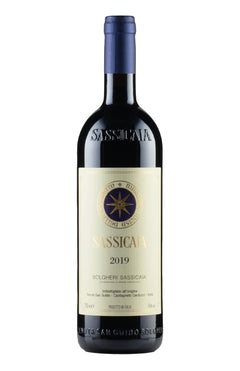 Botella de Sassicaia 2019