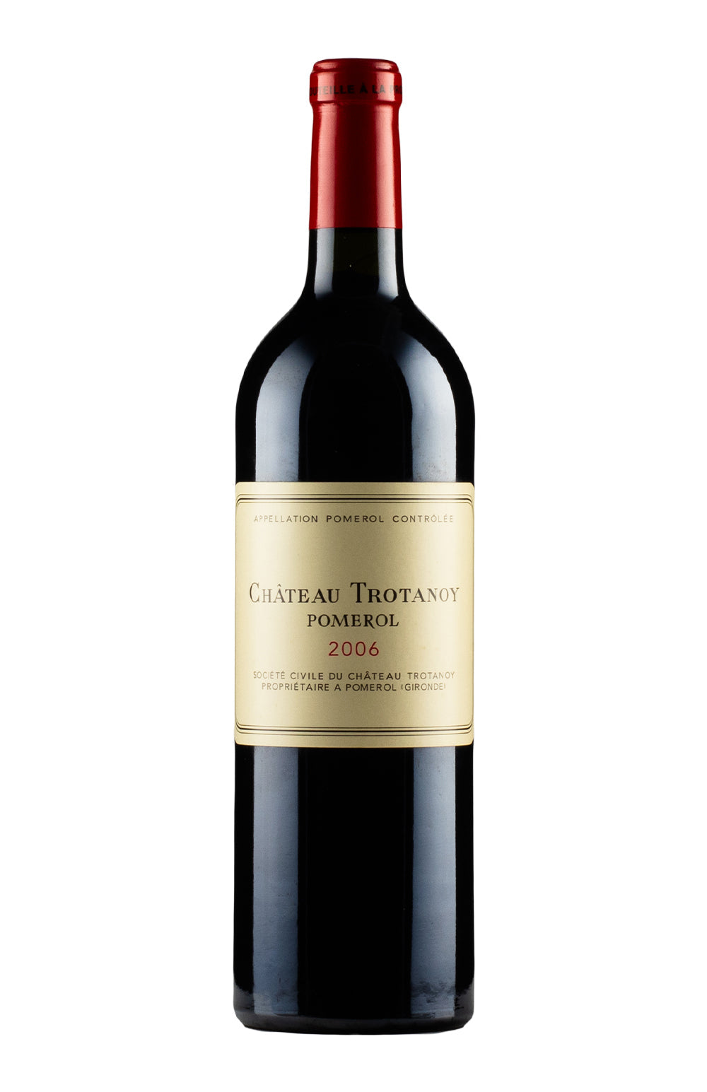Botella de Château Trotanoy 2006