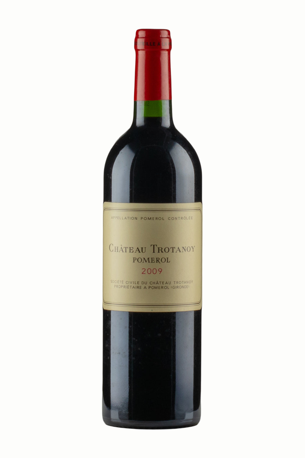 Botella de Château Trotanoy 2009