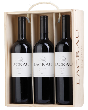Three-bottle pack: Lacrau Superior Tinto 2022 - Vinogrande