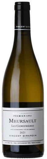 Vincent Girardin Meursault 1er cru Les Genevrières 2021