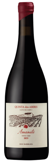 Garrafa de Quinta dos Abibes Amonite Tinto 2023 — vinho tinto