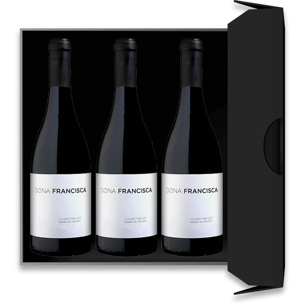 Conjunto de 3 Garrafas de Dona Francisca 2019 - Vinogrande