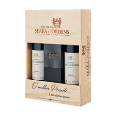 Conjunto 2 gfs Seara d’Ordens Reserva Tinto 0,75 lt + Seara d’Ordens Porto Tawny 10 Anos 0,50 lt