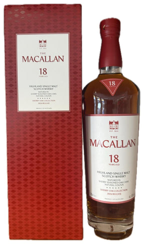 Macallan 18 Anos Sherry Oak 2026 Release - Vinogrande