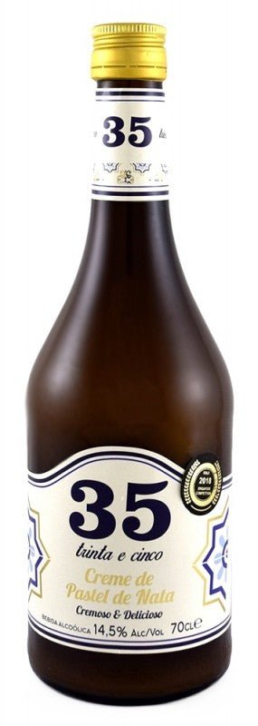 Licor 35 creme de pastel de nata - Vinogrande