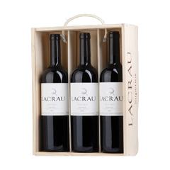 Pack de três garrafas Lacrau Superior Tinto 2023