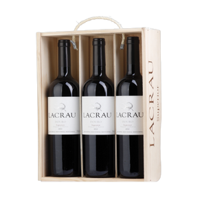 Pack de três garrafas Lacrau Superior Tinto 2023