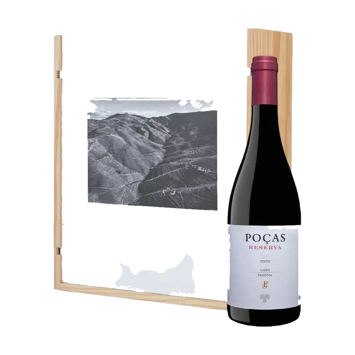 Pack de três garrafas Poças Reserva Tinto 2023