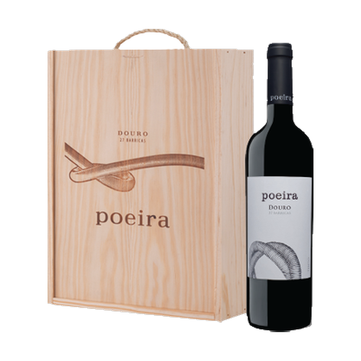 Poeira c/ Cxa de Madeira 3 gfs