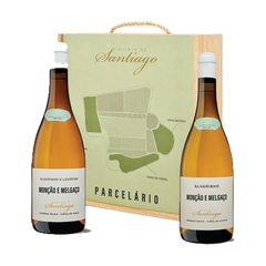 Quinta de Santiago Conjunto 3 gfs c/ Cxa madeira (Vinha do Pisco/Vinha do Pardal/Vinha do Chapim)