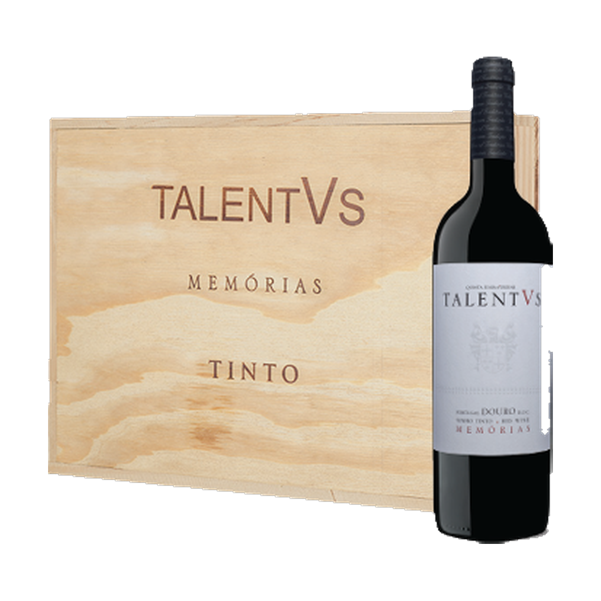 TalentVs Memórias Tinto c/ Cxa Madeira 3 gfs