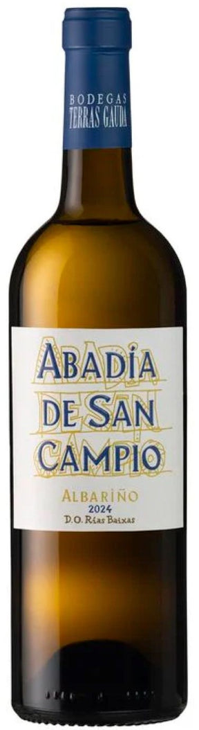 Garrafa de Terras Gauda Abadía San Campio 2025 - A pureza do Albariño, elevada à excelência. — vinho branco