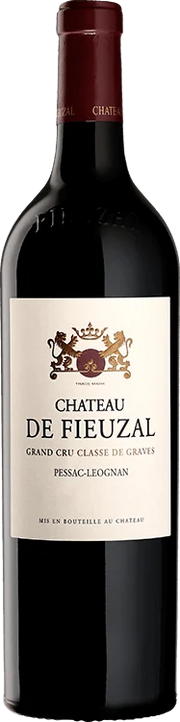 Garrafa de Château de Fieuzal 2020 — vinho tinto