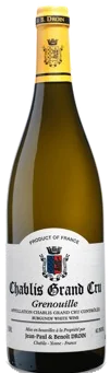 Jean-Paul & Benoît Droin Chablis Grand Cru Les Grenouilles 2022 - Vinogrande