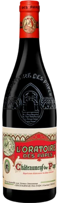 Botella de L'Oratoire des Papes : Châteauneuf-du-Pape 2023 — vino tinto