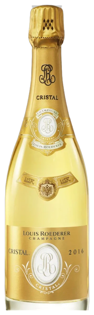 Bottle of Louis Roederer Cristal 2016