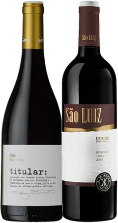 Pack Natal Entrada Douro & Dão — Titular Reserva Tinto + Kopke São Luiz Reserva Tinto (2 garrafas)