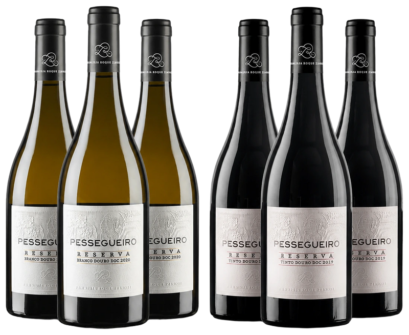 Pack Quinta do Pessegueiro Reserva tinto y blanco - Vinogrande