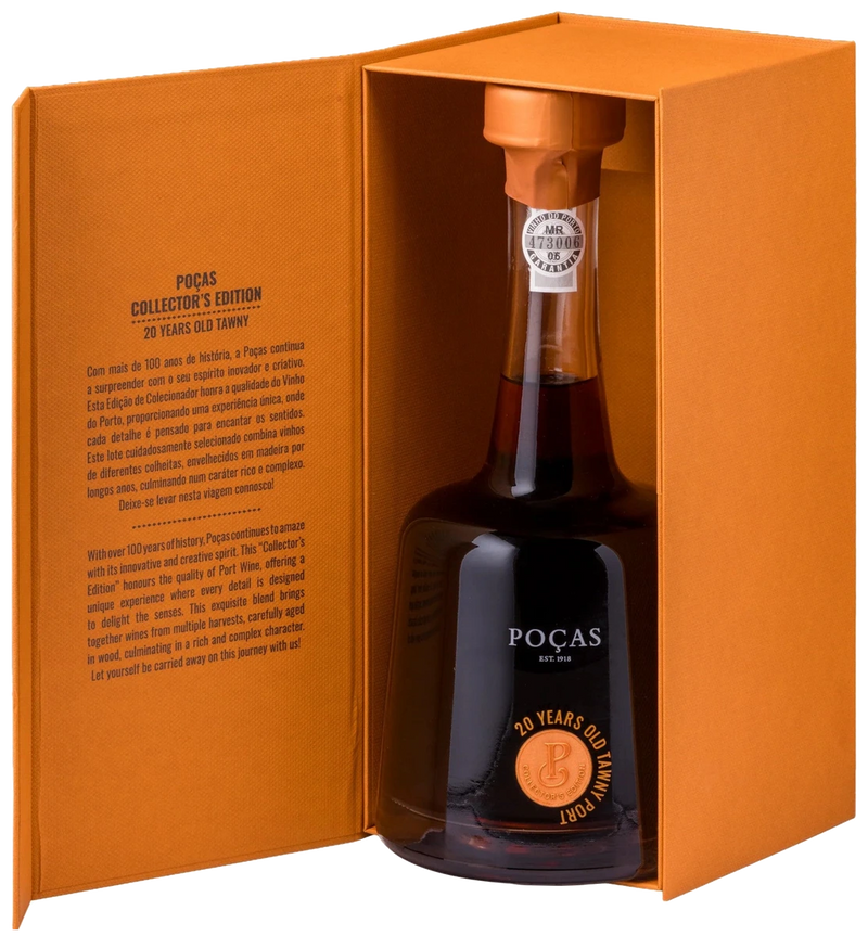 Porto Poças 20 anos Reserva Decanter Tawny - 2ª Edição - Vinogrande