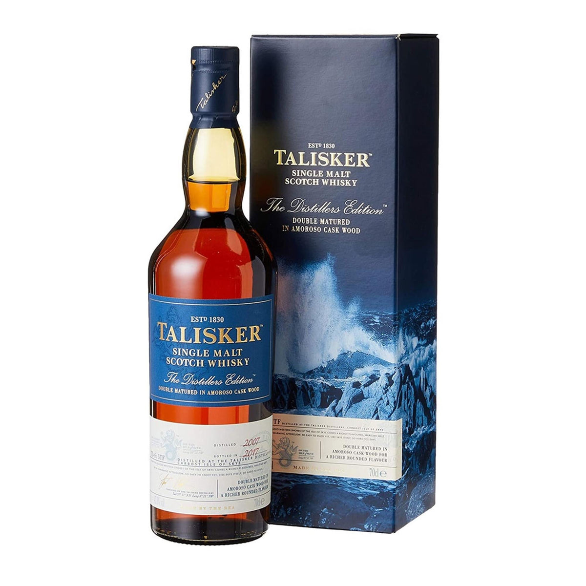 Botella de Talisker Distillers Edition