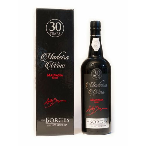 H M Borges Malmsey 30 Anos Madeira